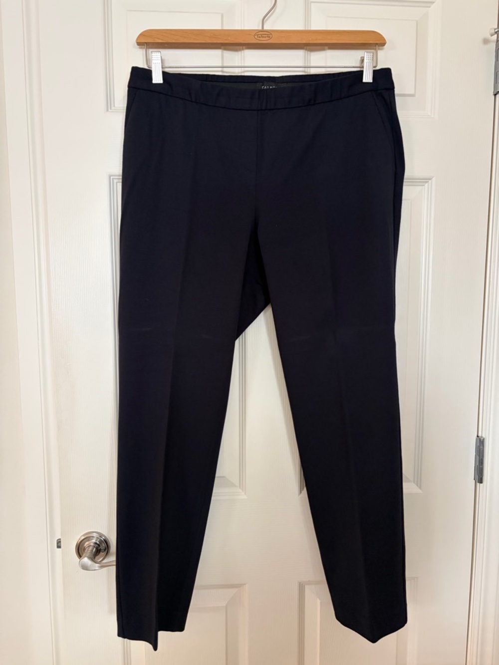 Talbots Navy Straight-Leg Women's Dress Pants
